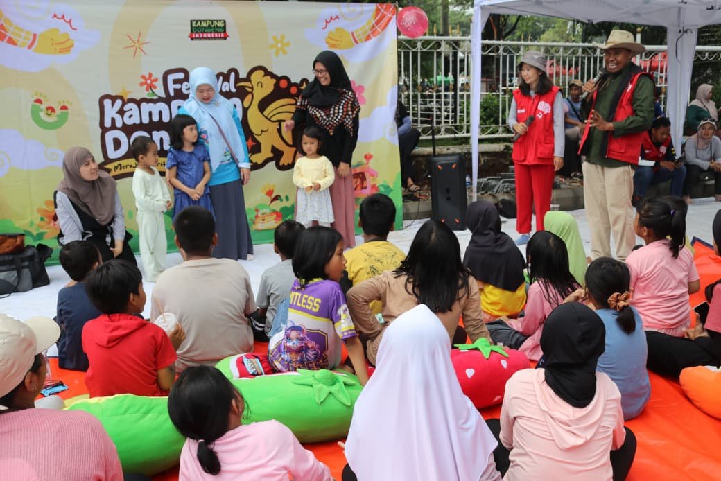 Merajut Cerita di CFD Tegar Beriman, Festival Kampung Dongeng Bogor Raya Banjir Antusiasme