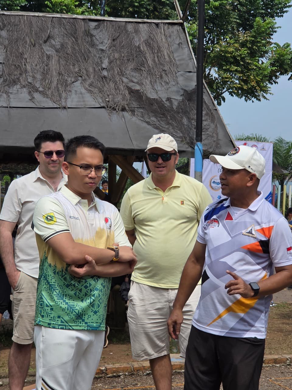 Hadiri Event INAFRA Petanque 2026, Kang Atep “Mendadak” jadi Atlet Petanque