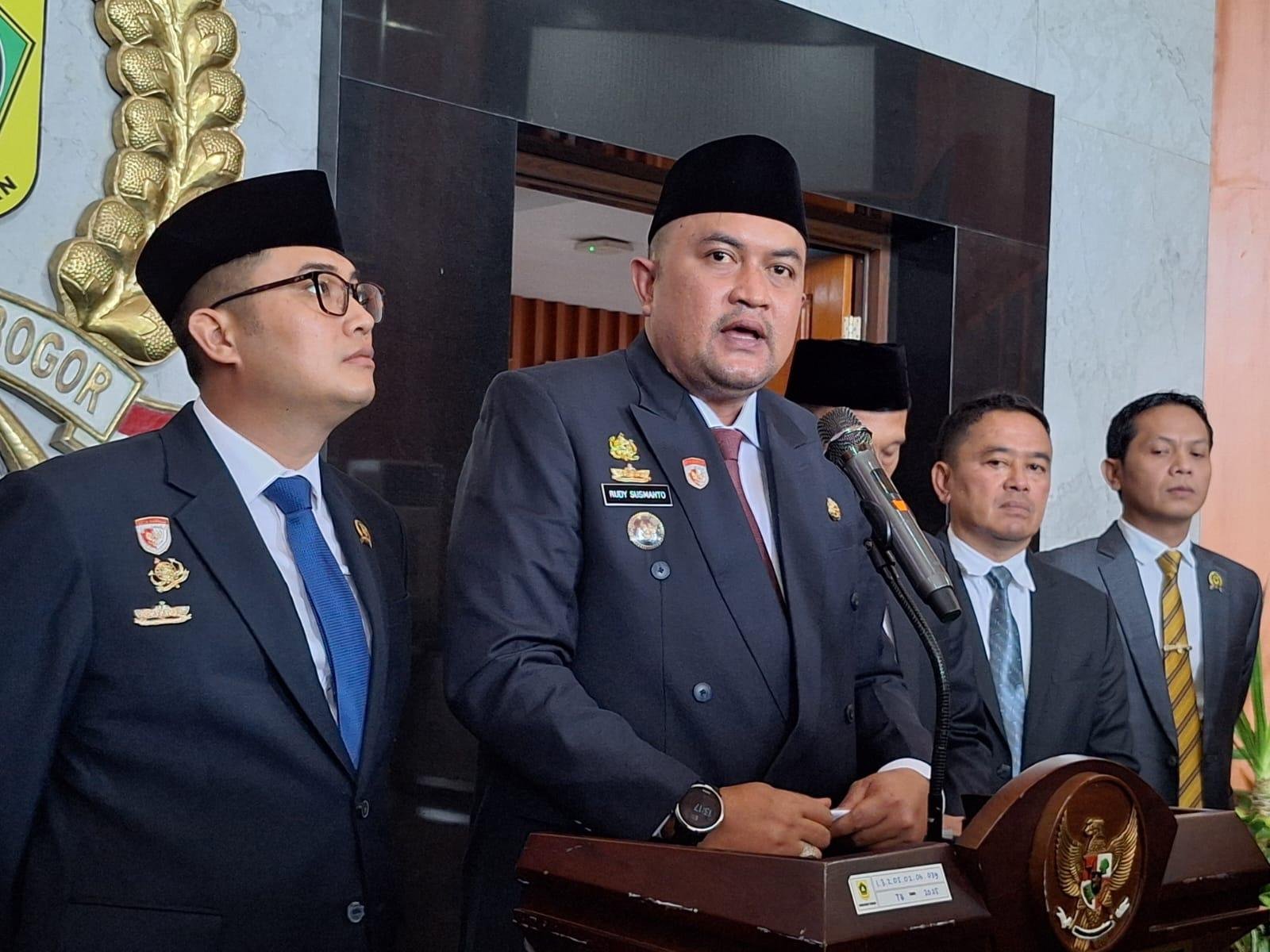 Melalui Rapat Paripurna, DPRD-Pemkab Bogor Bahas Perda Hukum Adat