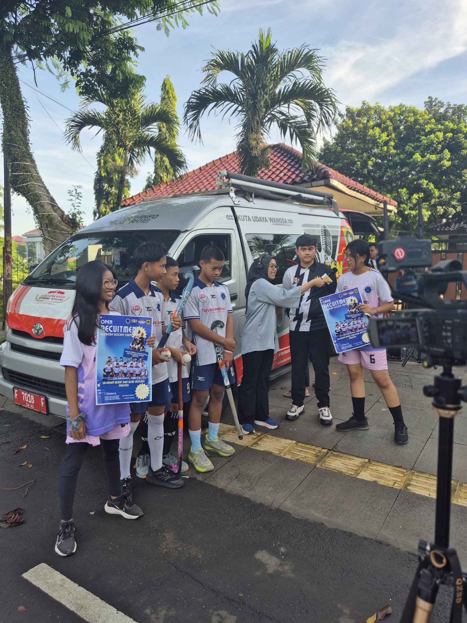 Diskominfo Kabupaten Bogor Ramaikan CFD dengan Sosialisasi Broadcasting Teman 95,3 FM dan Layanan Wifi Gratis