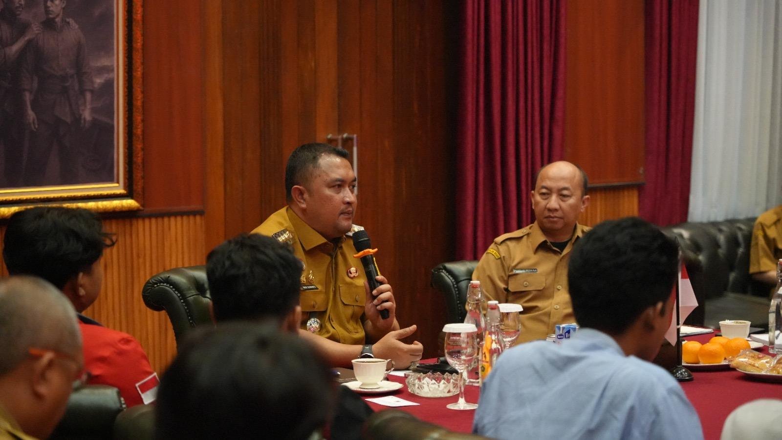 Bupati Rudy Susmanto Tegaskan Mahasiswa Adalah Mitra Strategis dalam Pembangunan Daerah