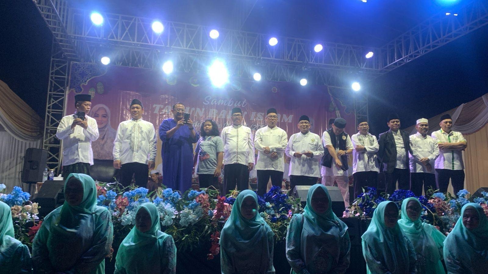 Semarak Tahun Baru Islam 1448 H, Ribuan Warga Ciangsana Meriahkan Pawai Obor