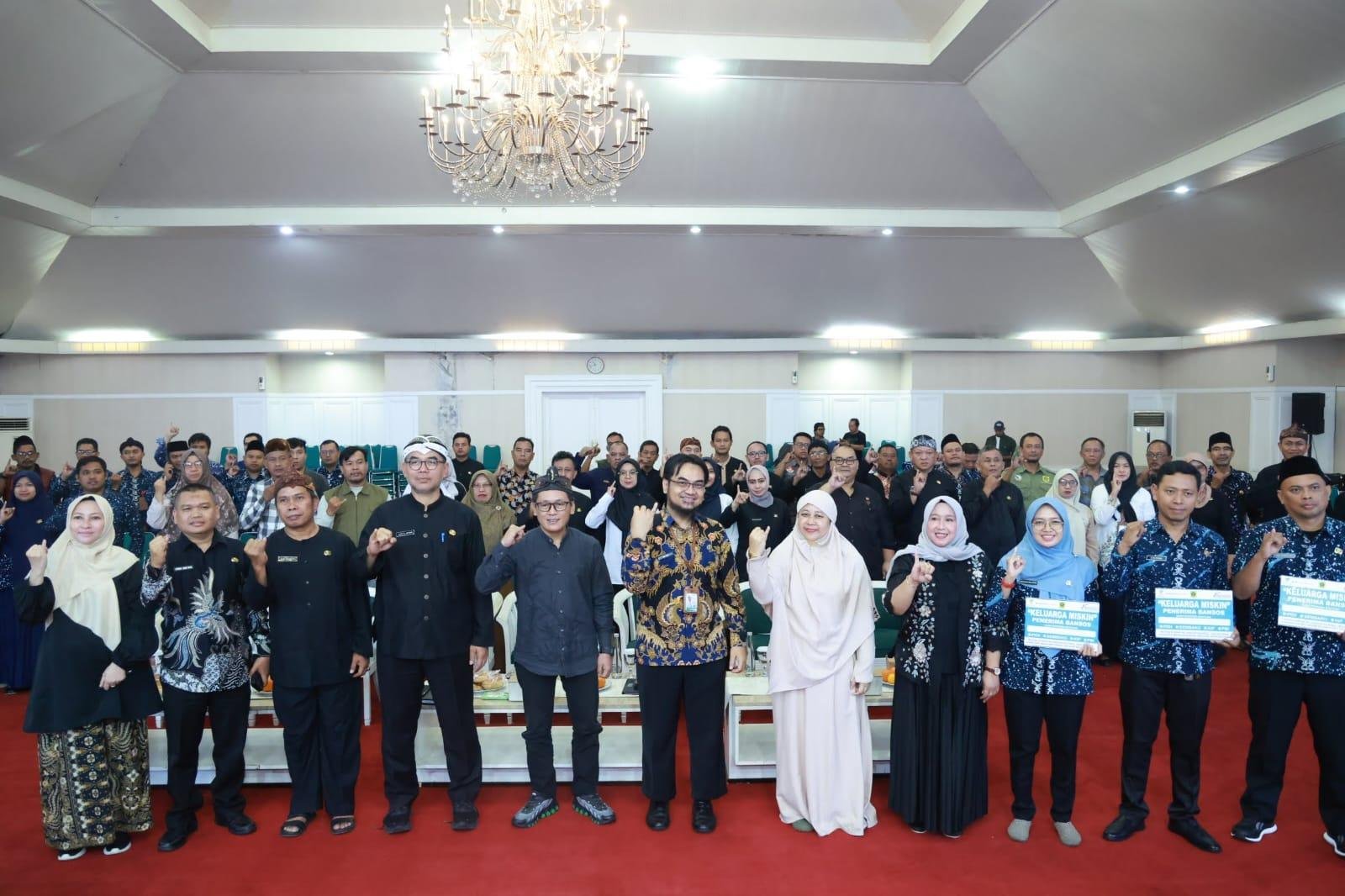 Pemkab Bogor Luncurkan Labelisasi KPM Bansos untuk Perkuat Transparansi