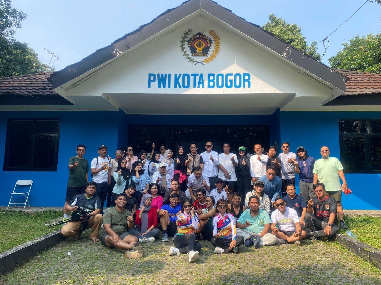 Jumat Sehat PWI Kota Bogor, KADIN Siap Perkuat Sinergi dengan Insan Pers