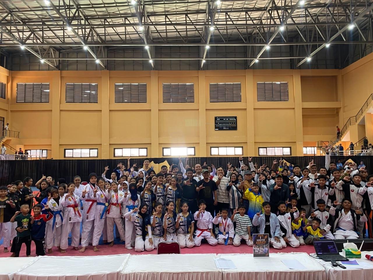 Ratusan Peserta Ikuti Ajang Youth Karate Championship 2026
