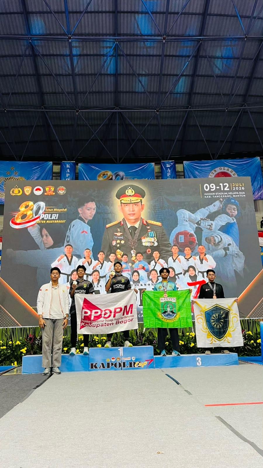 Tim Taekwondoin PPOPM Sabet 6 Medali Emas dan 3 Perak