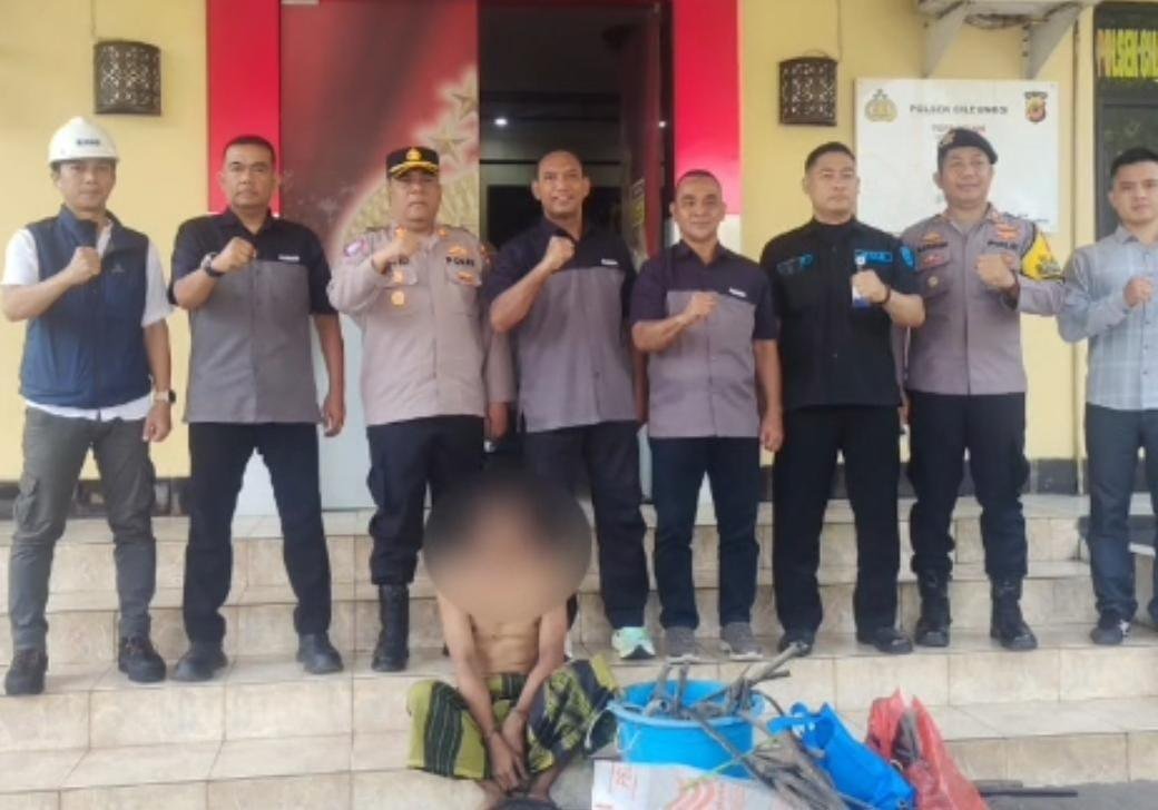 Rugikan Perusahaan Puluhan Juta, Karyawan Pencuri Kabel Tembaga di Cileungsi Ditangkap Polisi