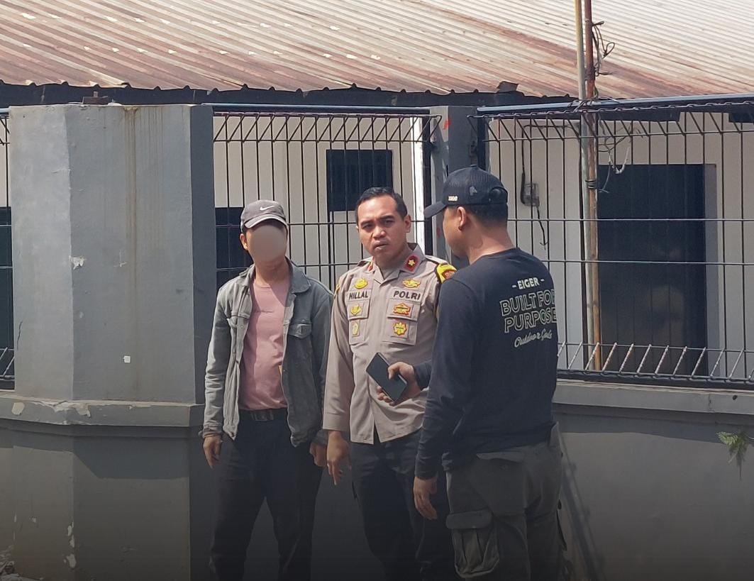 Kapolsek Gunung Putri Pimpin Langsung Olah TKP Curas di Ciangsana, Polisi Buru Pelaku