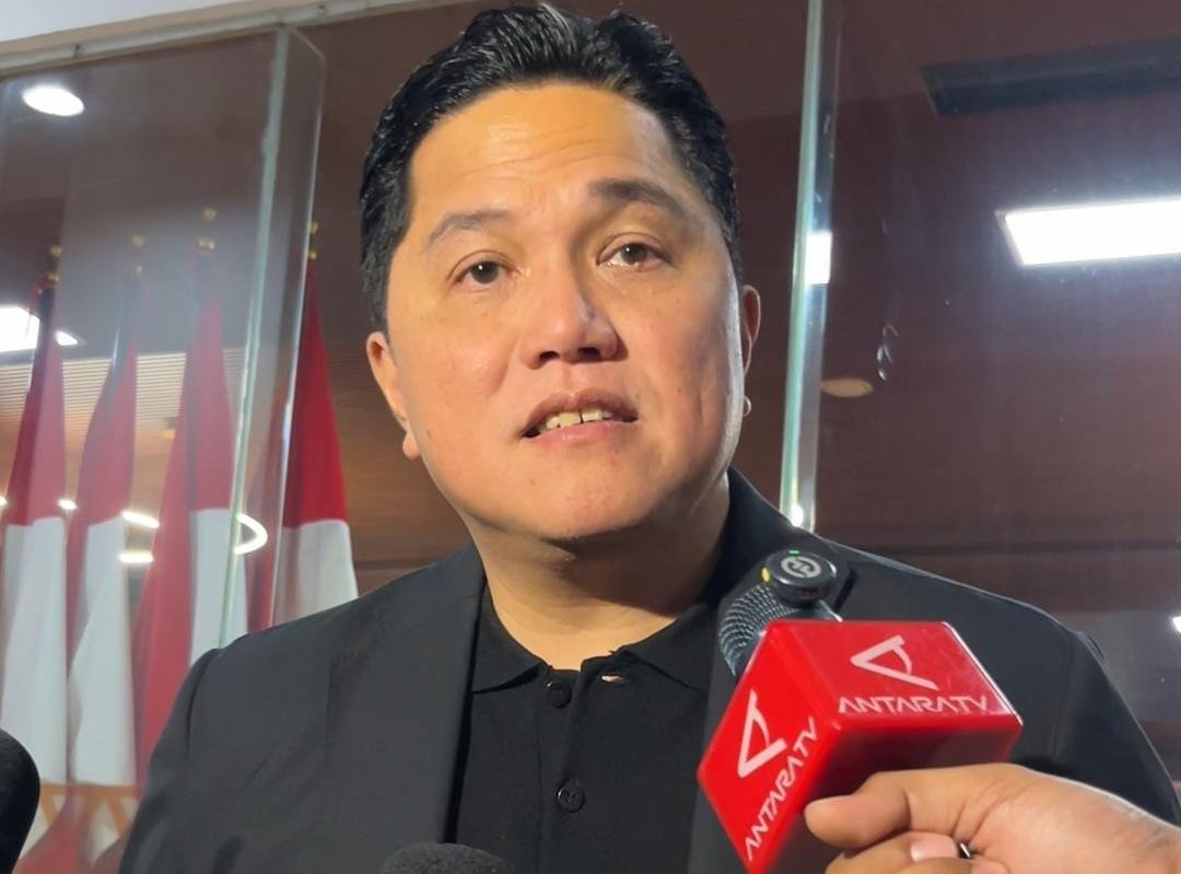Jadi Markas Timnas Indonesia Hingga Tim Liga 1, Erick Thohir Minta Pemkab Bogor Rutin Rawat Fasilitas Stadion Pakansari