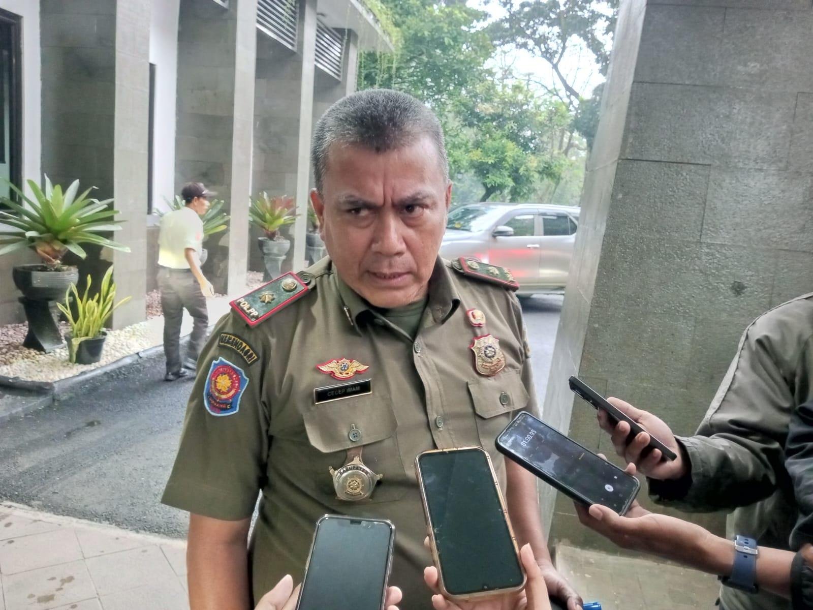 Kepala Satpol PP Kabupaten Bogor, Cecep Imam Nagarasid