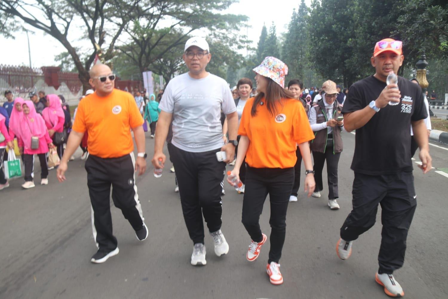 10 Ribu Warga Meriahkan Jalan Sehat HJB ke-544 di Stadion Pakansari