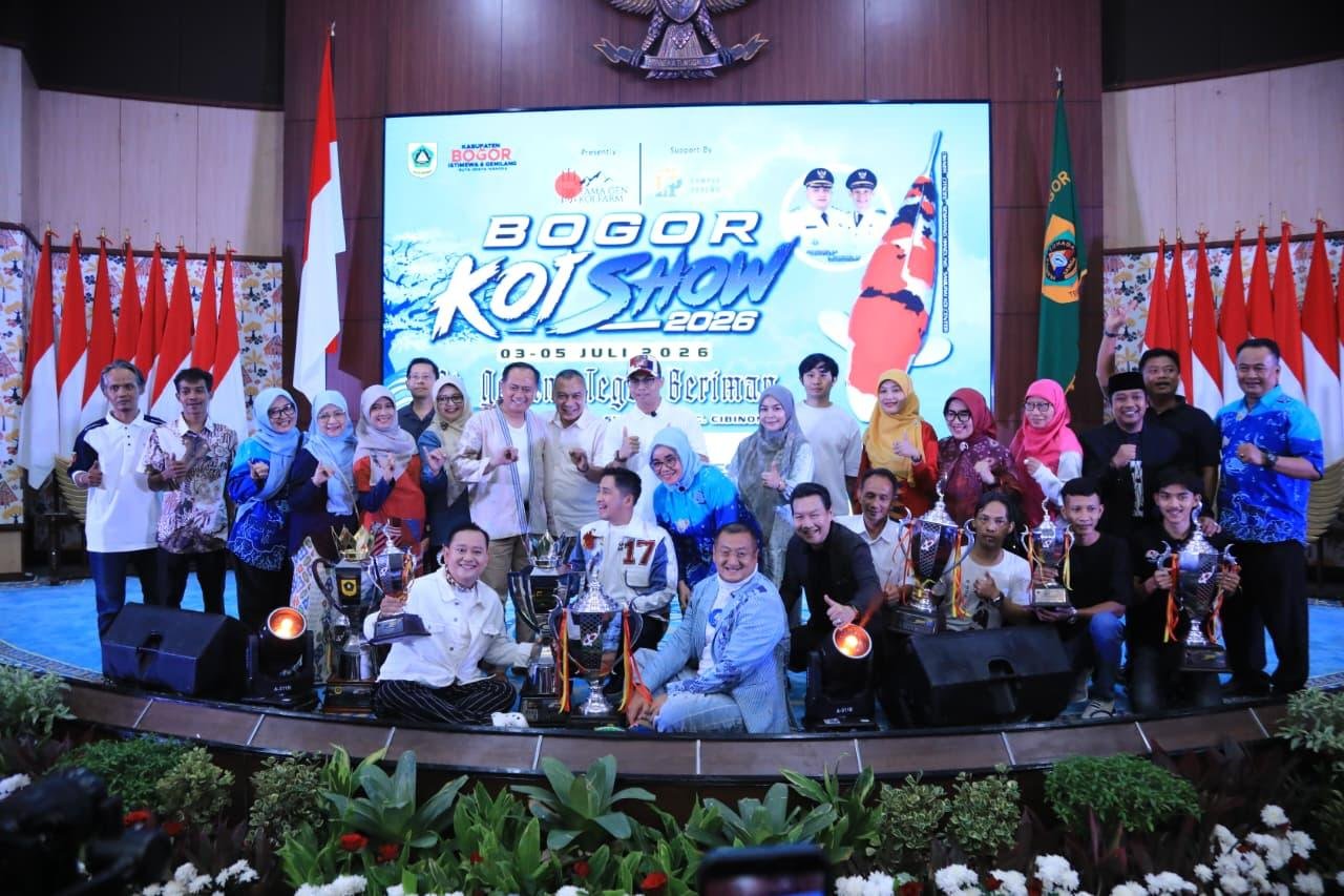 Bogor Koi Show 2026 Sukses Digelar, Ajang Kontes Ikan Koi Tingkat Nasional
