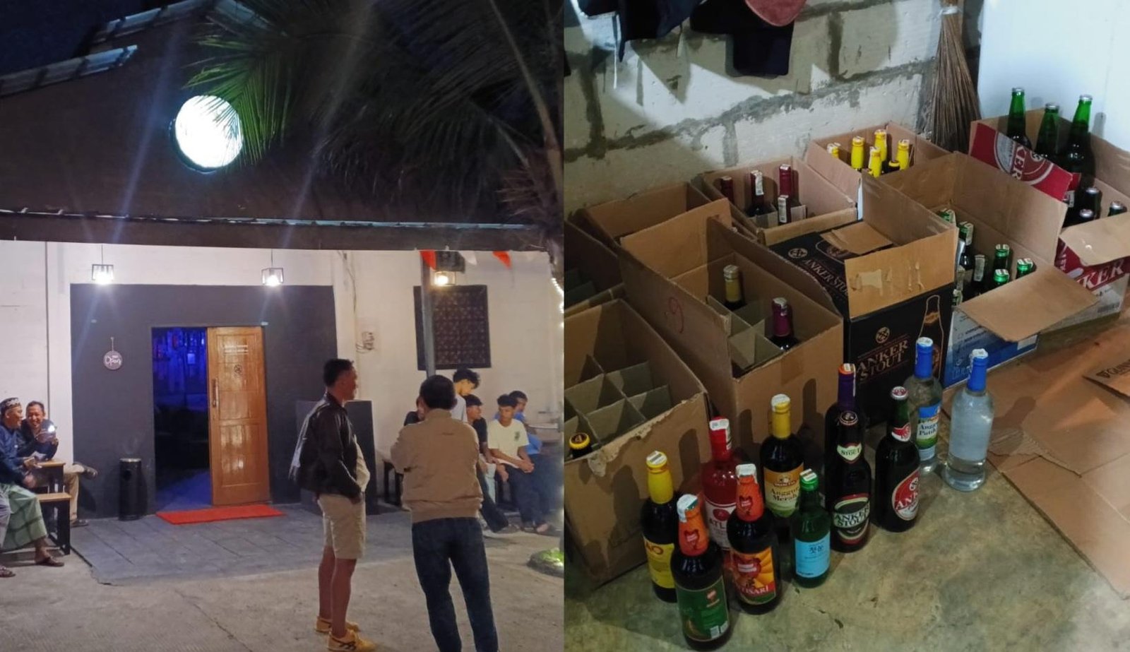Warga Cibadak Geruduk Cafe d’Queen, 71 Botol Miras Diamankan Polisi