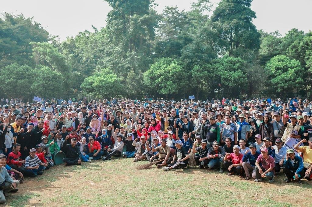 Libatkan 1.700 Warga, Pemkot Bogor Gelar Program Padat Karya Jelang HUT RI ke-81