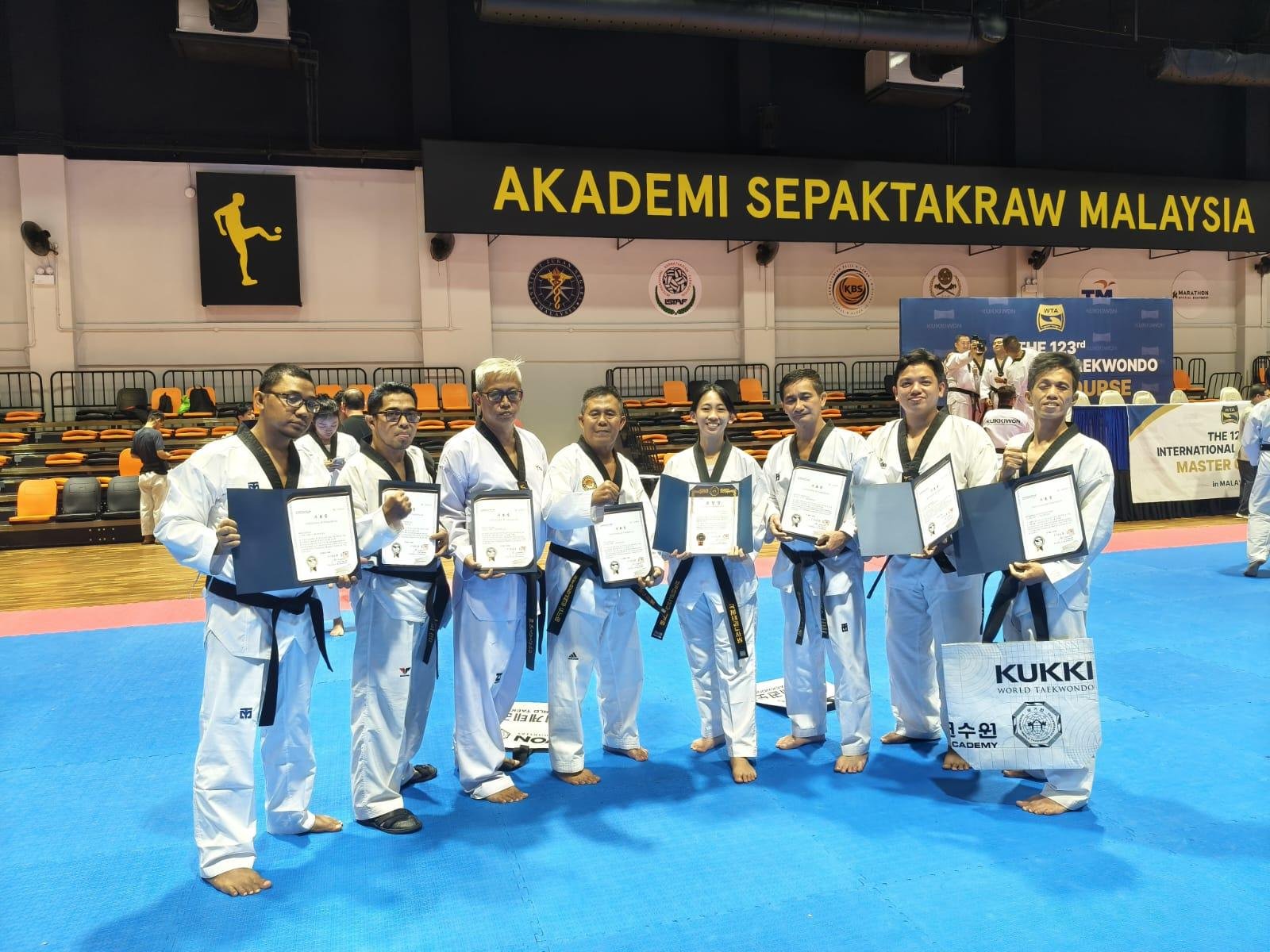 Master Taekwondo Kota Bogor Bersinar di Level Dunia