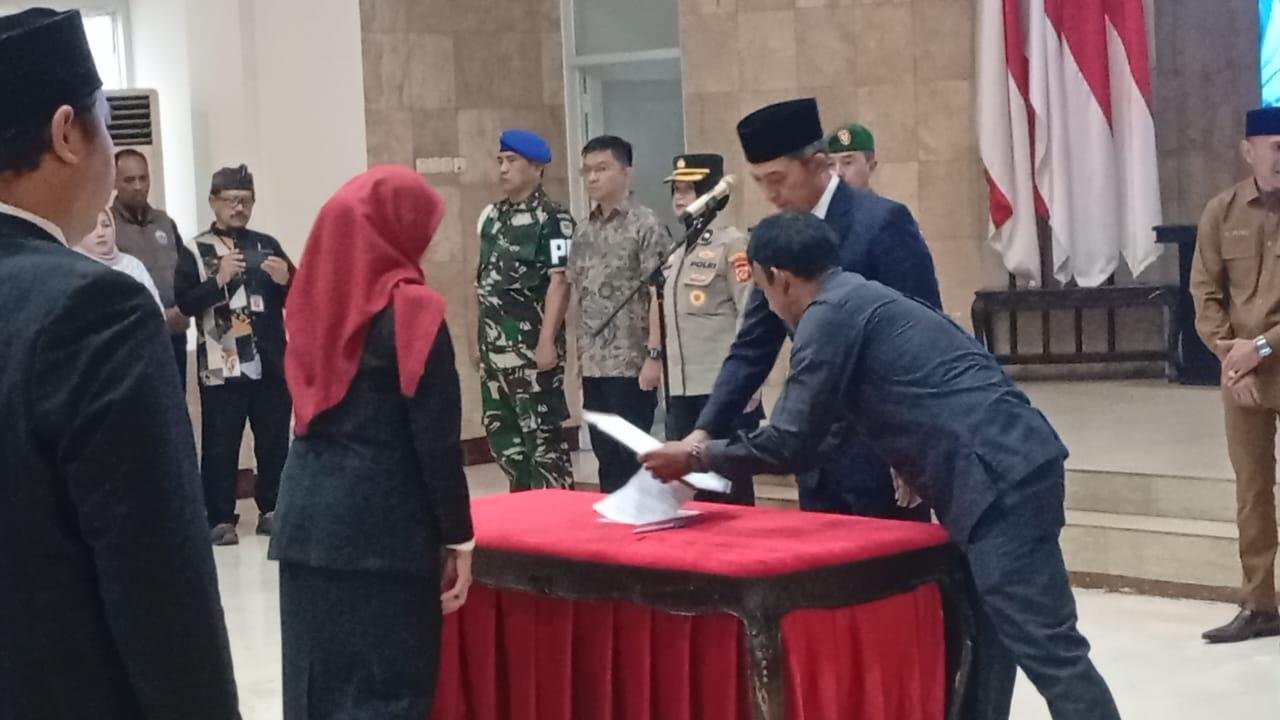 17 Pejabat Pemkot Bogor Dilantik, Dedie Rachim Pesan Jaga Integritas dan Jangan Pamer Kemewahan