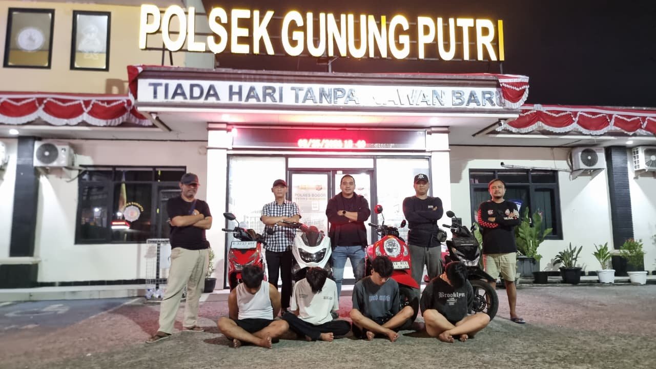 Polsek Gunung Putri Bongkar Dugaan Jual Beli Motor Bodong, 1 Unit Ternyata Hasil Curanmor